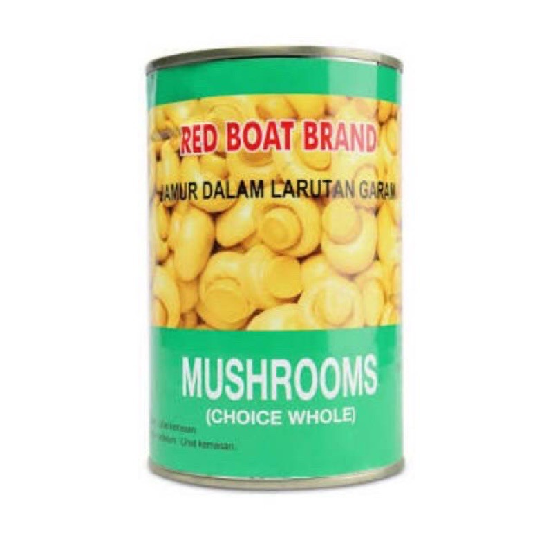 

1 KLG JAMUR KANCING KALENG / RED BOAT BRAND MUSHROOM 425gr