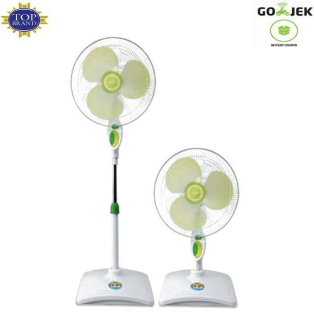 MIYAKO KAS 1627KB Kipas Angin 2 in 1 bisa 2 fungsi BerdiriDanDuduk 16&quot;