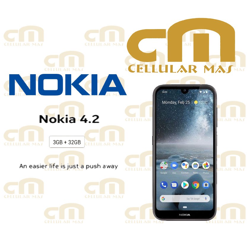 Nokia 4.2 2019 3/32 RAM 3GB ROM 32GB GARANSI RESMI NOKIA