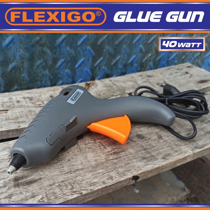 Alat Lem Tembak 40 watt / Flexigo Glue Gun Ergonomic Pro