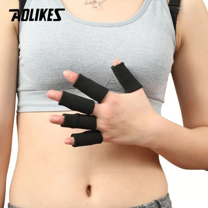 Finger Support Deker Pelindung Jari Basket Voly Sport