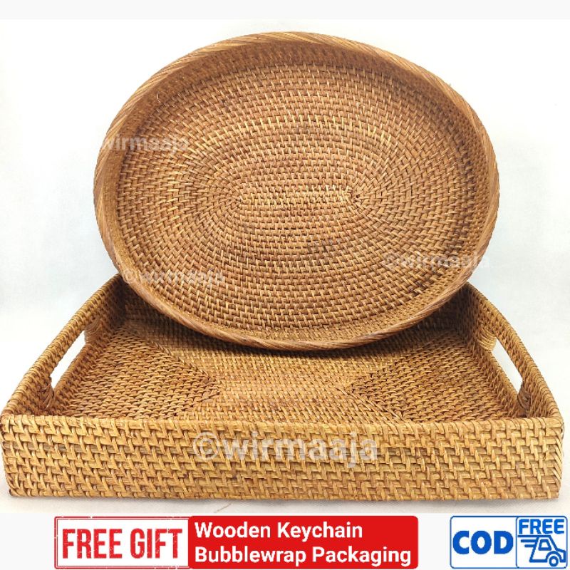 Tray Rotan / Nampan Rotan
