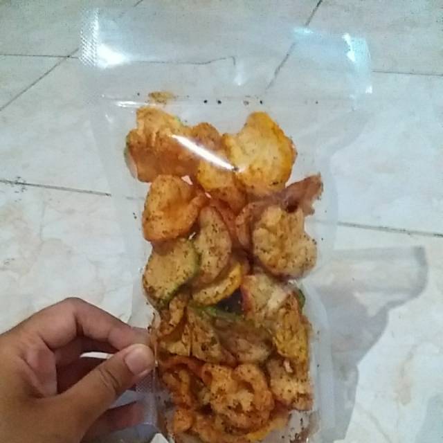 

Krupuk seblak kemasan pounch