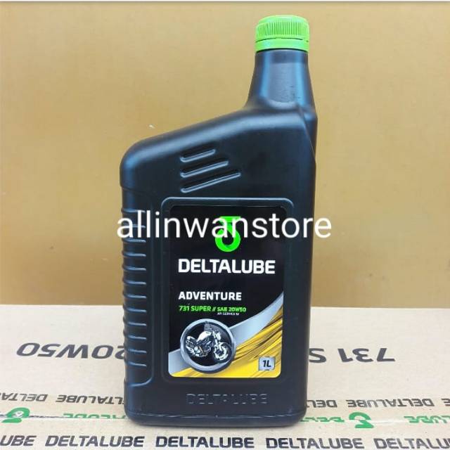 Oli Deltalube Adventure 731 Super SAE 20W50 isi 1 Liter 20w-50 1L Original 100%