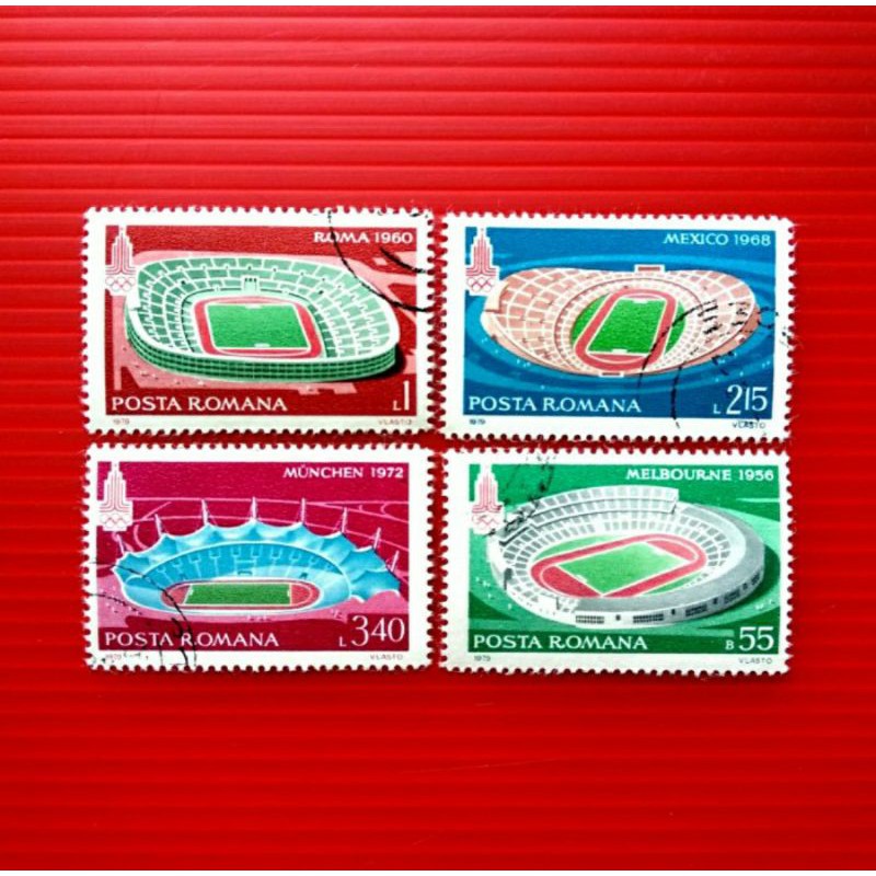

Prangko Rumania Olympic.