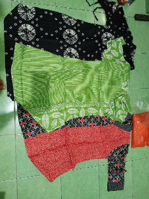 Tunik Kawung Picisan Tunik Batik Kerja Tunic Batik Modern Seragam Batik