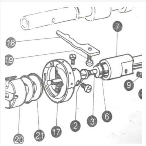 Baut Tahanan Rotary Hook