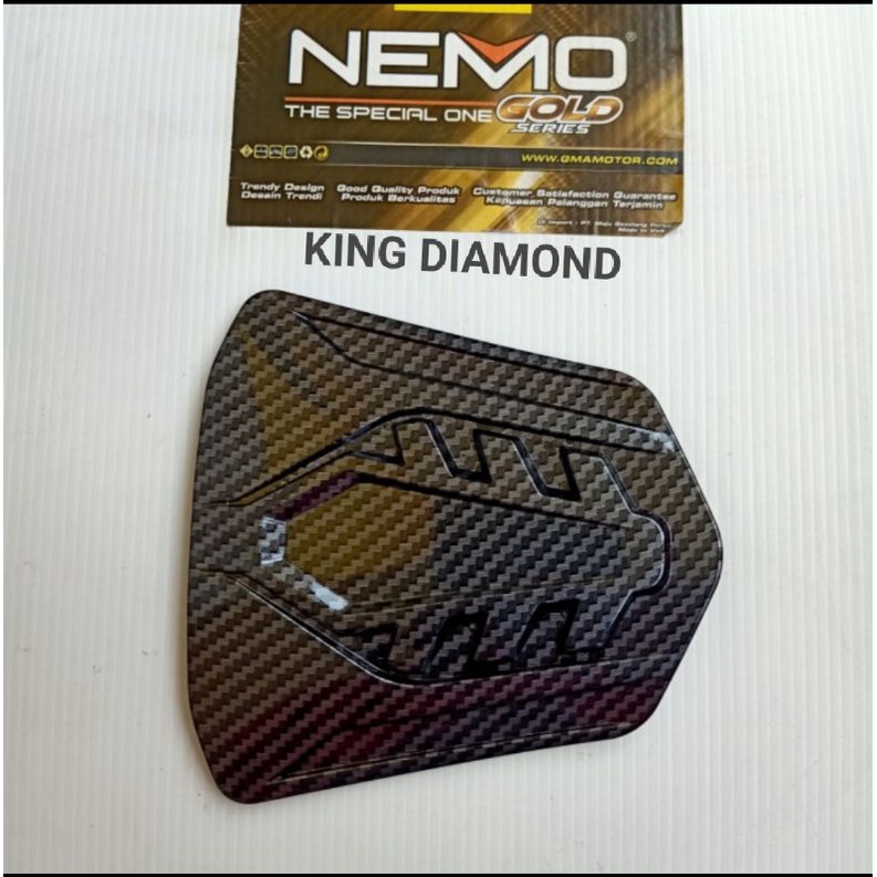 Tutup/cover bensin pcx 2020 Nemo carbon/karbon Original Nemo