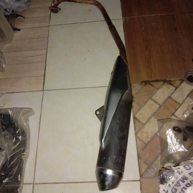 Knalpot Seken Original standar Suzuki Satria Fu Injeksen 2017