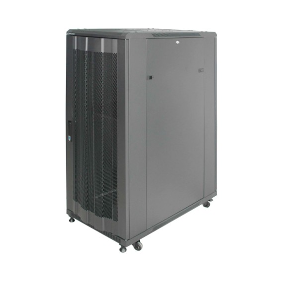 INDORACK CLOSE RACK 27U DEPTH 900MM PERFORATED DOOR - IR9027P