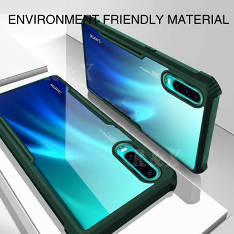 [COD Ready Stock] Shockproof Casing Huawei Y6P 2020 Y7P Y8P Y5P Y7 2019 P30 Pro P40 Mate 20 Mate30 Case Hard Air Bag Protection Slim Crystal Clear Cover BY