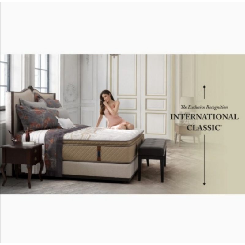 KASUR KING KOIL MATTRESS INTERNATIONAL CLASSIC - MATTRESS ONLY 200X200