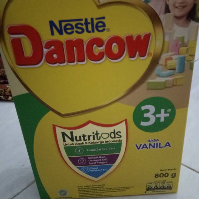 

Susu Dancow 3+ Vanilla 800gr