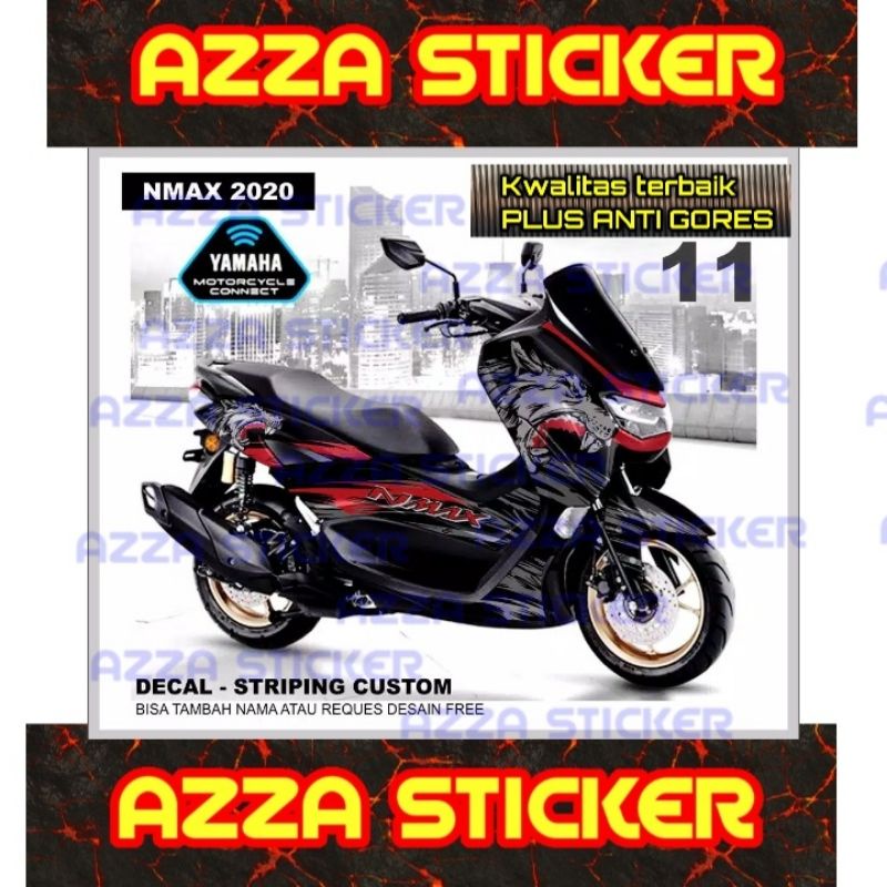 Sticker decal Yamaha NMAX 2020 Full Body decal Yamaha NMAX  2020 Full body 11