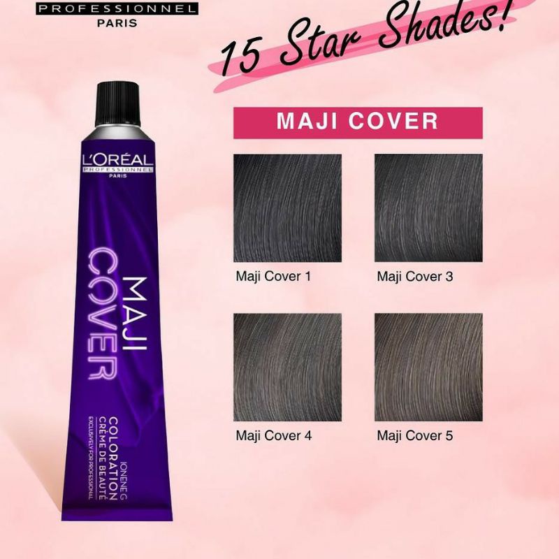 L'OREAL Professionnel Maji Fashion Hair Color / LOREAL Majifashion Majirel Majibrown Majicover Semir Rambut | Cat Rambut