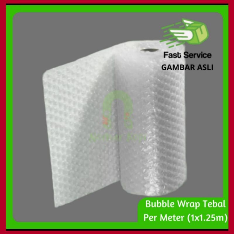 

bubble wrap khusus tambahan packing