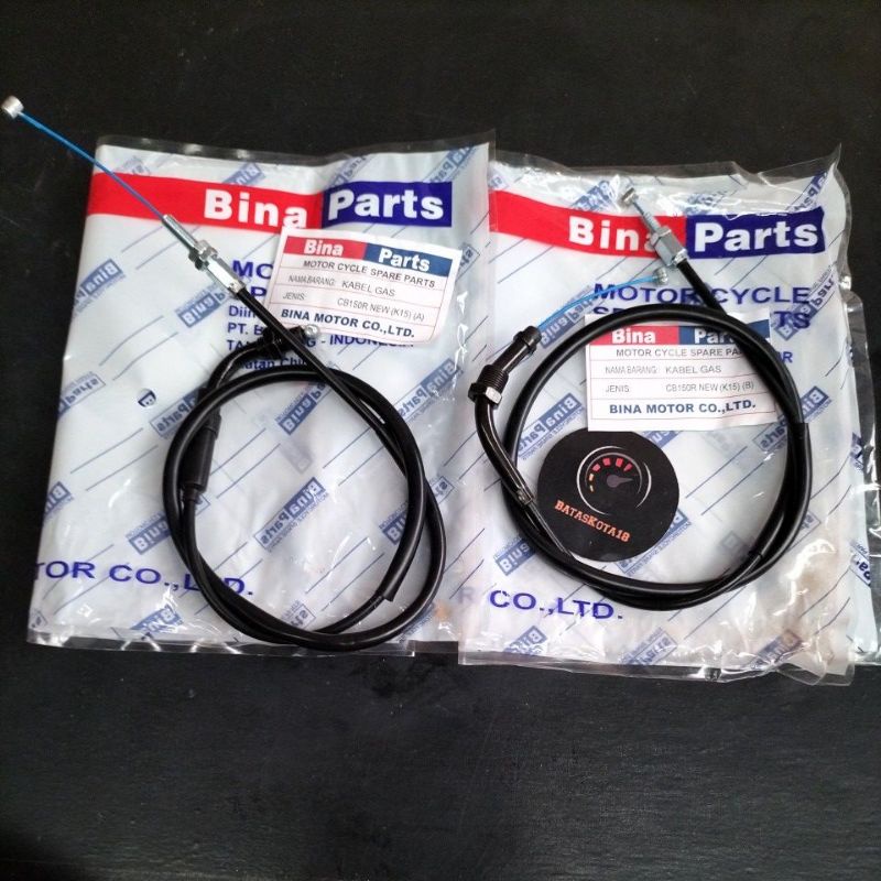 Kabel Gas atas bawah CB150R new CBR150R lama new binapart