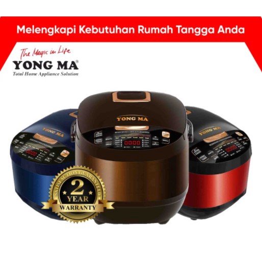 YONGMA Rice Cooker Digital 2L Magic Com SMC 7047 Upgrade SMC7047 YONG MA