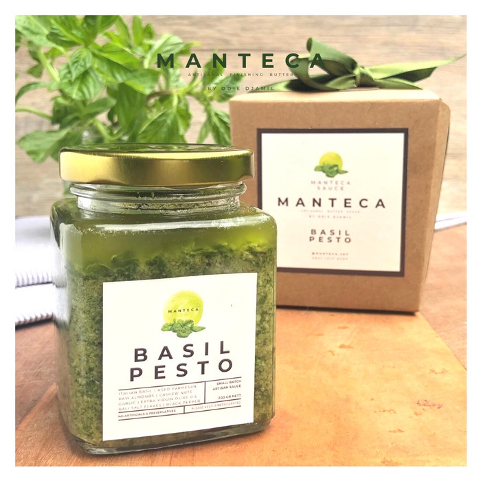 

MANTECA Basil Pesto Sauce 200 gr