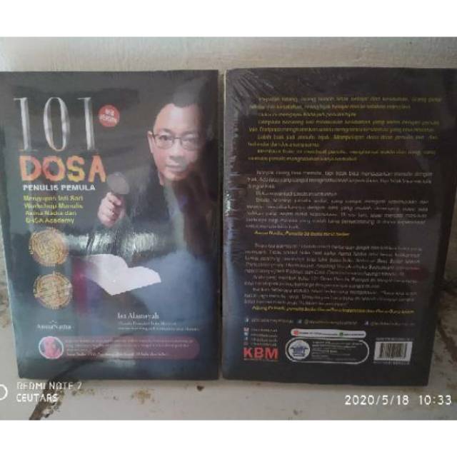 DISKON Buku 101 Dosa Penulis Pemula by Isa Alamsyah (ASLI Asma Nadia Publishing)