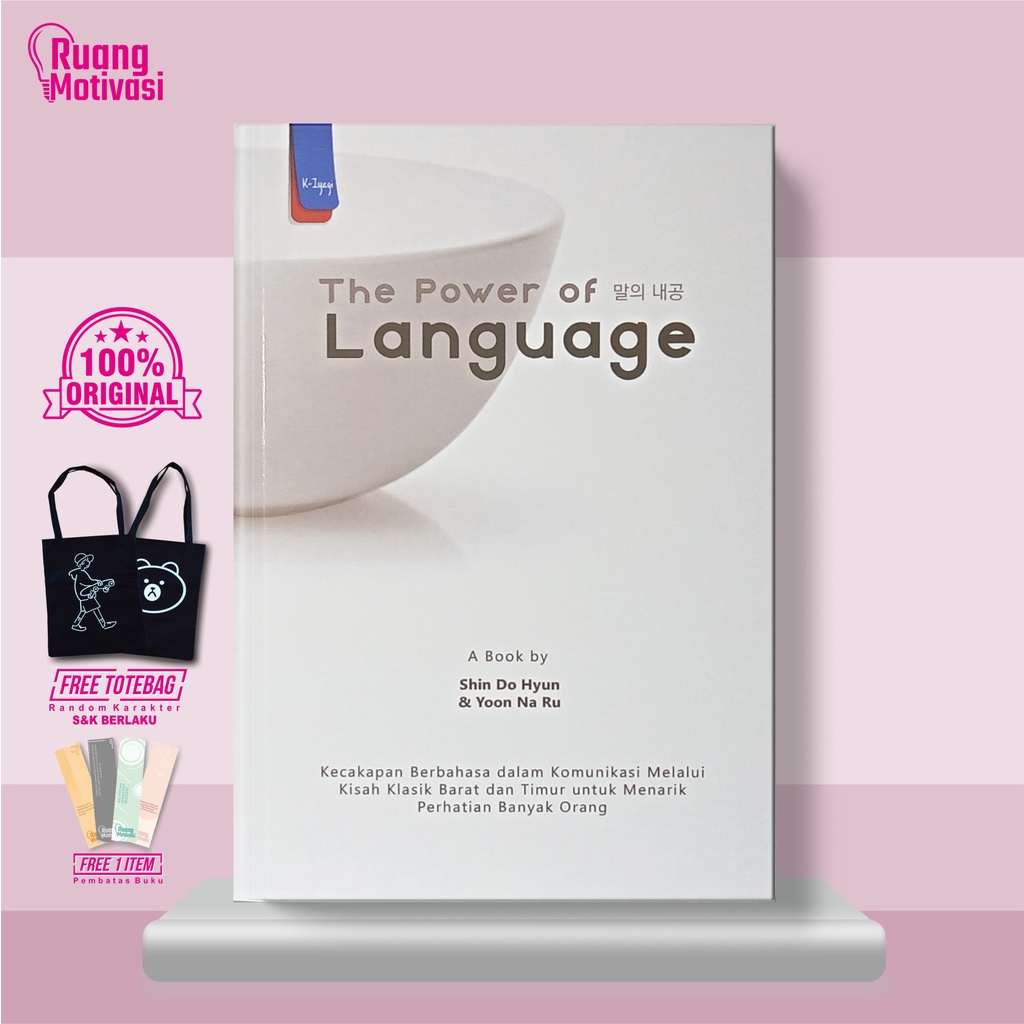 Jual Buku The Power Of Language Shin Do Hyun Yoon Na Ru Haru Shopee Indonesia