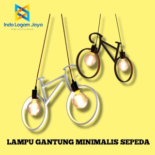 Kap hiasan Lampu Gantung Sepeda , bentuk sepeda, hiasan lampu, nordic, lampu vintage, kap lampu hias , termurah COD