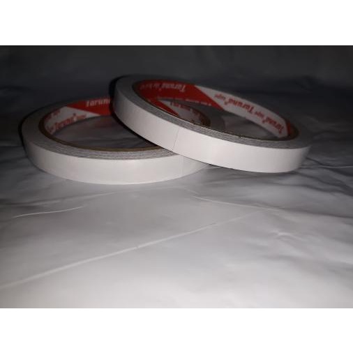 

Double Tape Kertas 10mm x 11 Meter (1/2 inch x 11 meter)