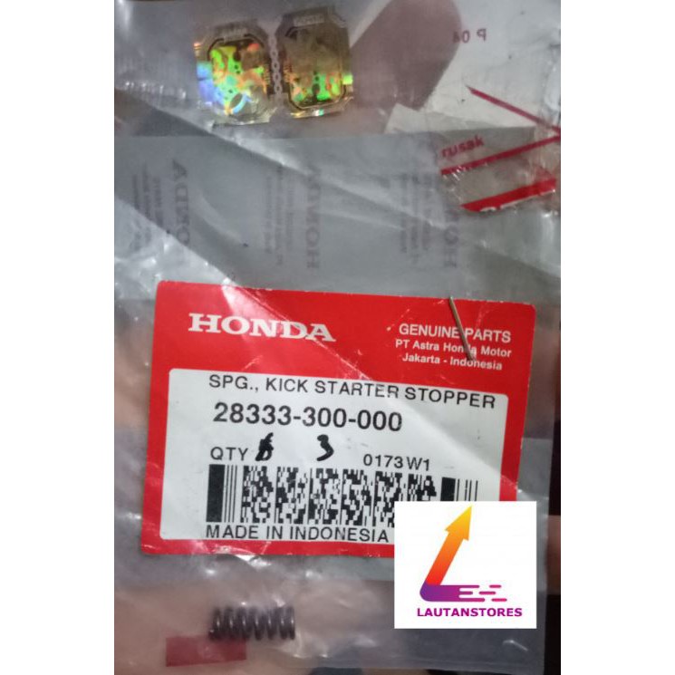 28333-300-000 Per Foot Step Pijakan Kaki Vario 150 Genio 2018 CB 150 CBR 150 SONIC 150 SUPRA GTR 150