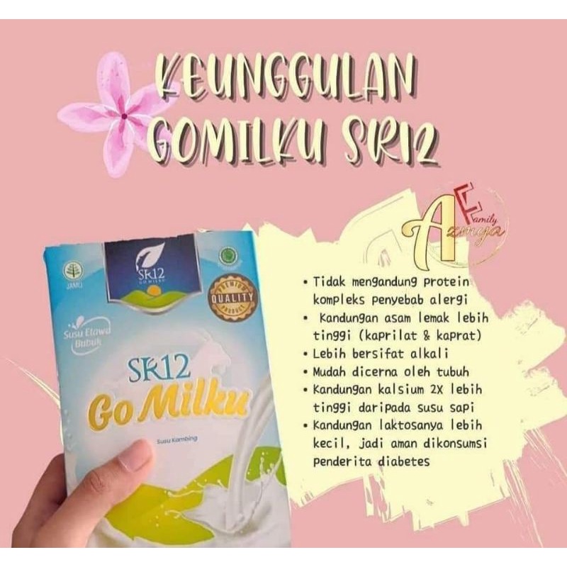 SR12 Go Milku susu kambing 200gr