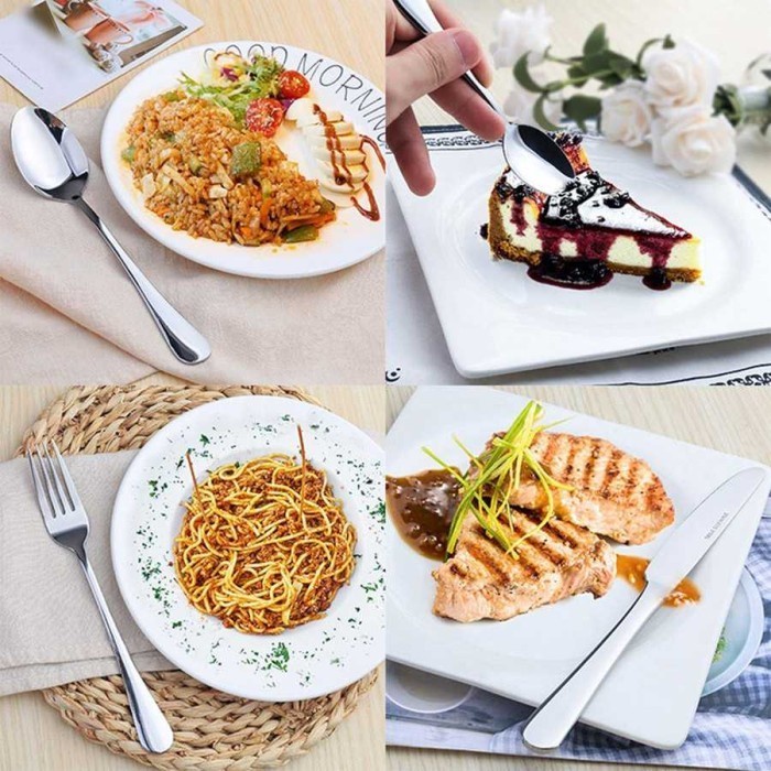 Royal Cutlery Set Perlengkapan Makan Sendok Garpu Pisau dapur 24PCS