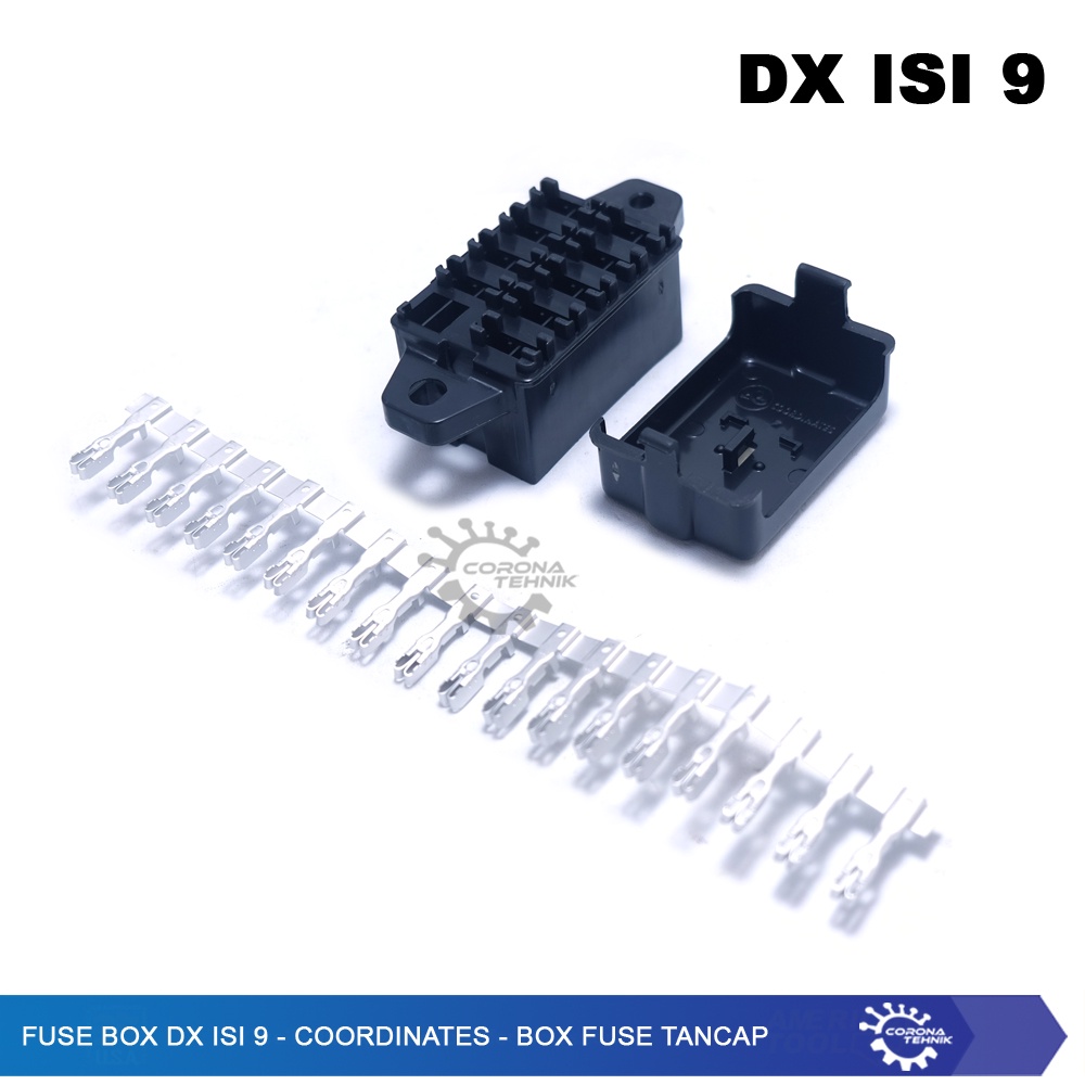 Box Fuse Tancap - Kijang Super 5K - Fuse Box DX Isi 9 - Coordinates