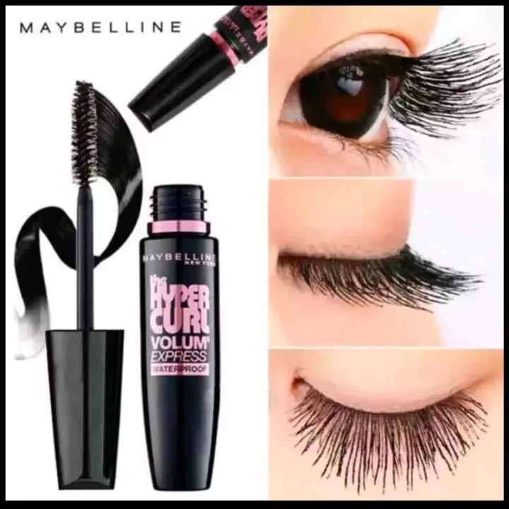 Maybelline Hyper Curl Waterproof Mascara - Black