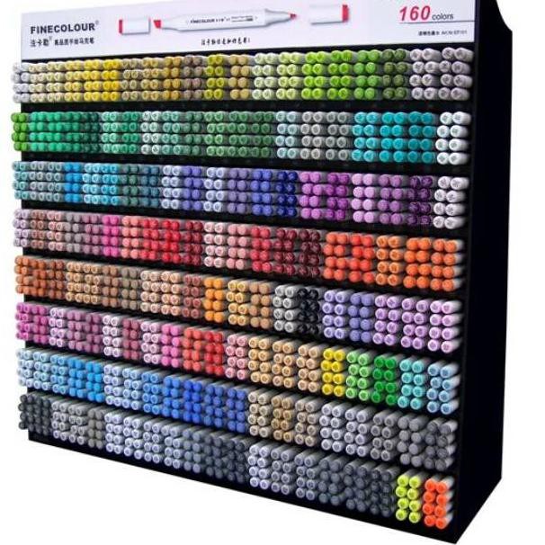 

Langsung Order Gan! Finecolour marker EF101 (body bulat) 卍