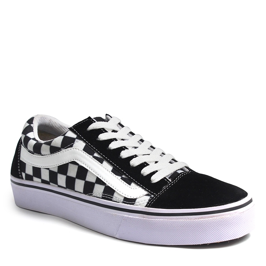 ( FREE ONGKIR ) SEPATU VANS OLDSKOOL PREMIUM MOTIF 3D SEPATU SNEAKERS OLDSCHOOL PRIA WANITA