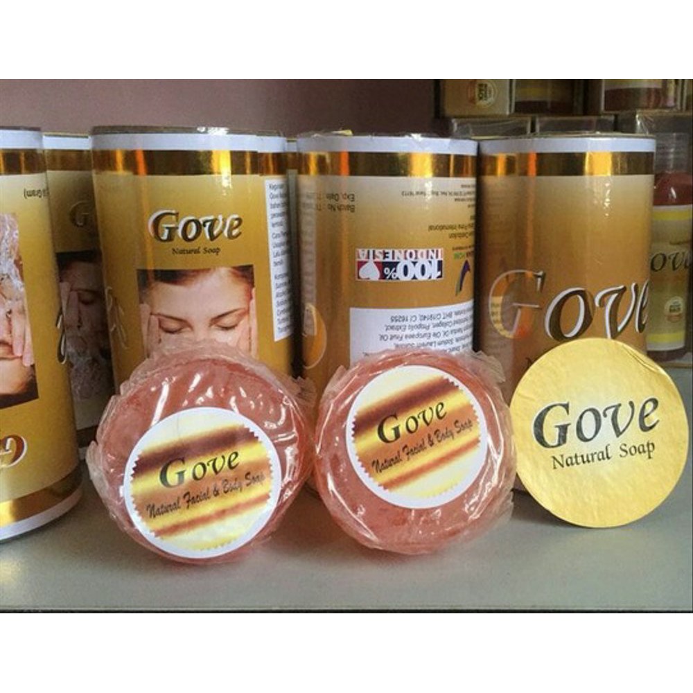 Sabun GOVE Natural Soap Original / Asli 100% [Tabung : isi 5pcs]