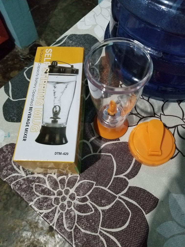 Skinny Moo Mixer Botol Aduk Otomatis / Self Stirring Mug Dtm-620 0536