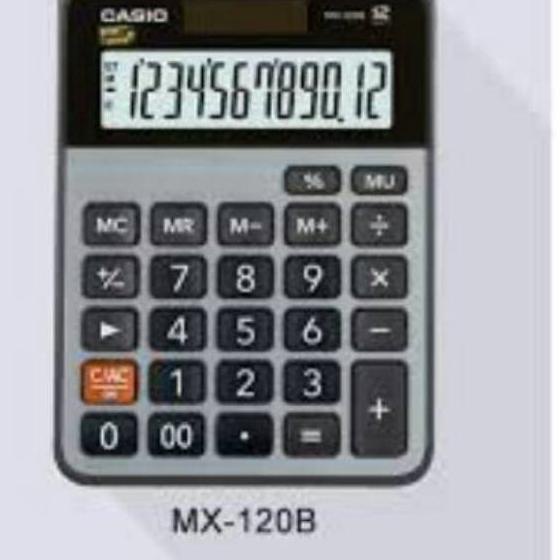 

Kekinian - CASIO MX-120B - Kalkulator Meja # DeskCalculator !!