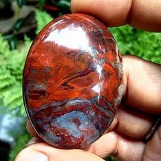 batu akik pancawarna Garut natural original(0178)