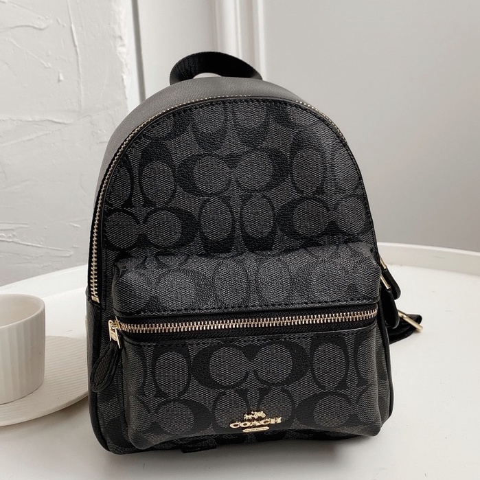 [Instant/Same Day]   38302 coach Mini size women's backpack fashion backpack   beibao
