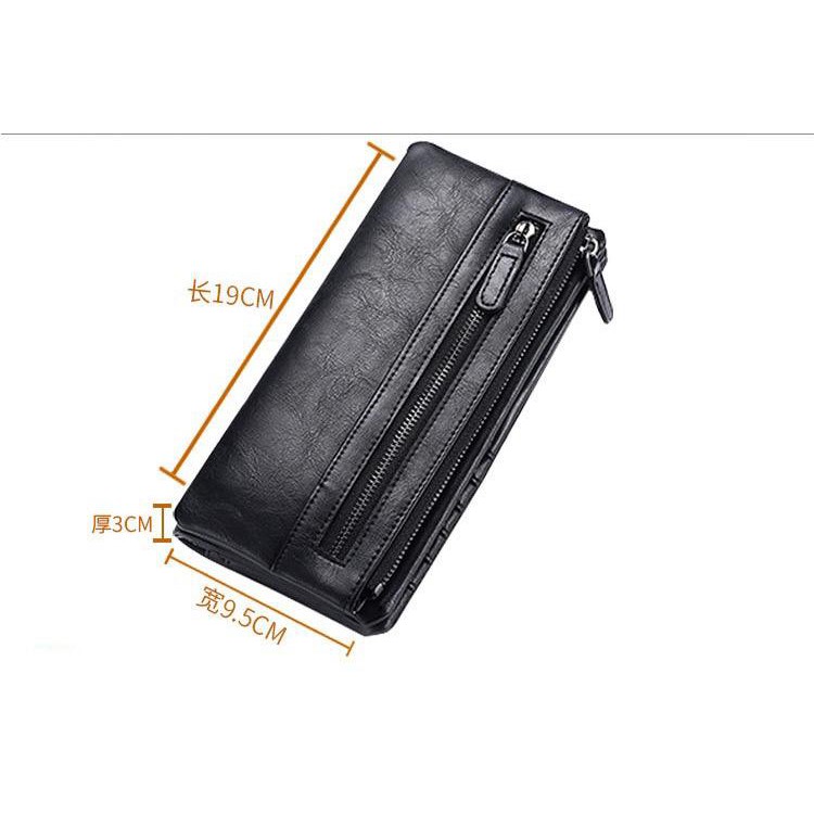 DOMPET PANJANG KULIT HP RESLETING KOIN KEREN KUALITAS PREMIUM DEABOLAR JC222