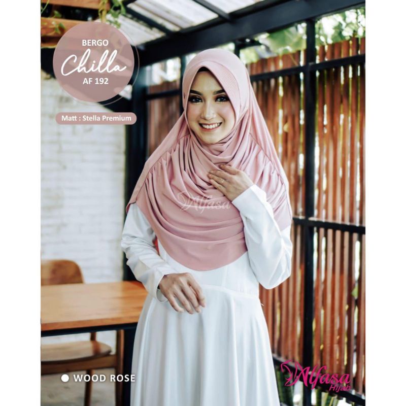 Alfasa Hijab Bergo Chilla Jilbab Instan Stella Premium