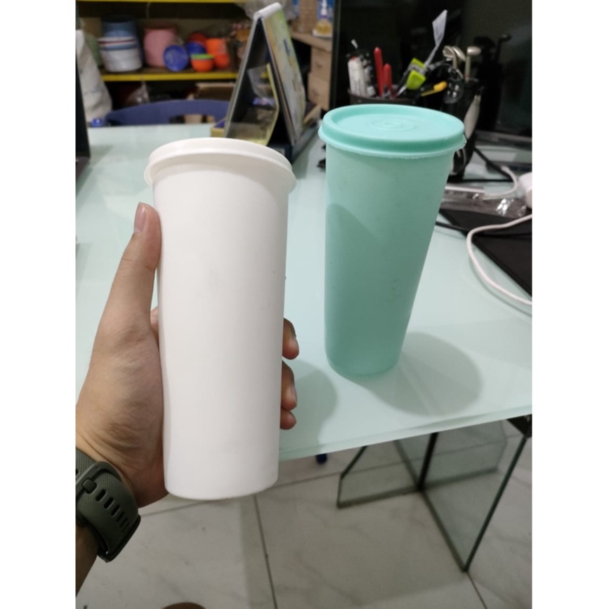 Gelas Air Minum/Gelas Tutup/Gelas 1set