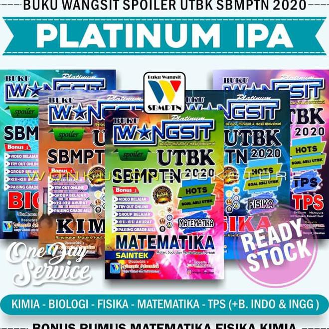 Buku Wangsit 2020 Utbk Sbmptn 2020 Saintek Platinum Ipa 2020 Kode 858 Shopee Indonesia