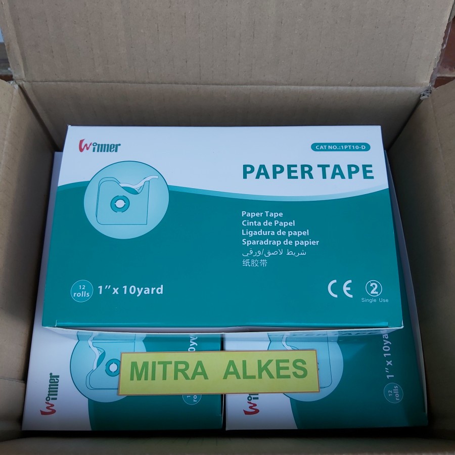 Micropore Winner 1 in 1in. Paper Tape Winner 1 inci 1inci. Plester Micropor Winer 1 inch 1inch l