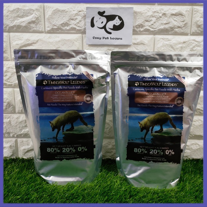 ✔COD✔ Dog Food Timberwolf Legend Ocean Blue / Makanan Anjing