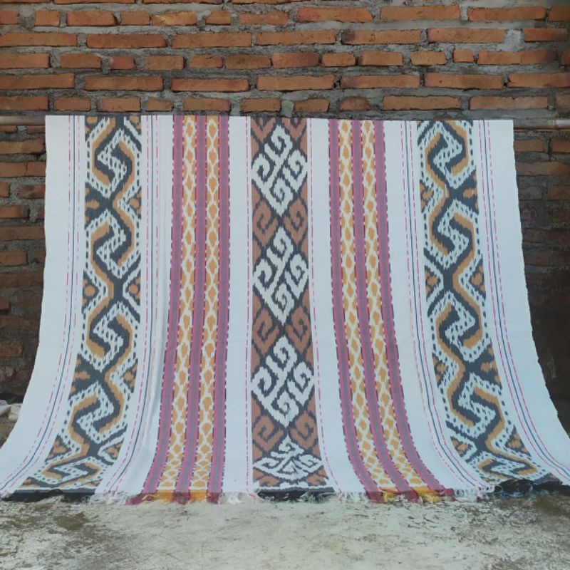 ELPHI Tenun Toraja Warna Soft Kain Toraja Tenun Toraja Kain Etnik Toraja