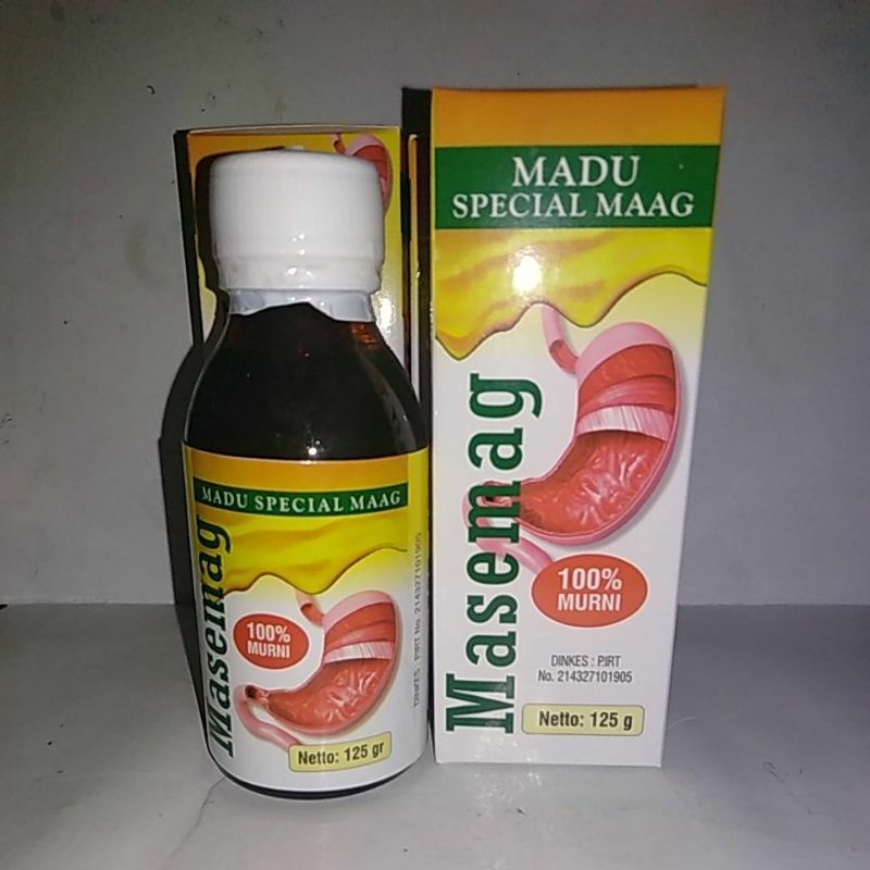 

masemag madu special maag pencernaan 125 gram murni asli