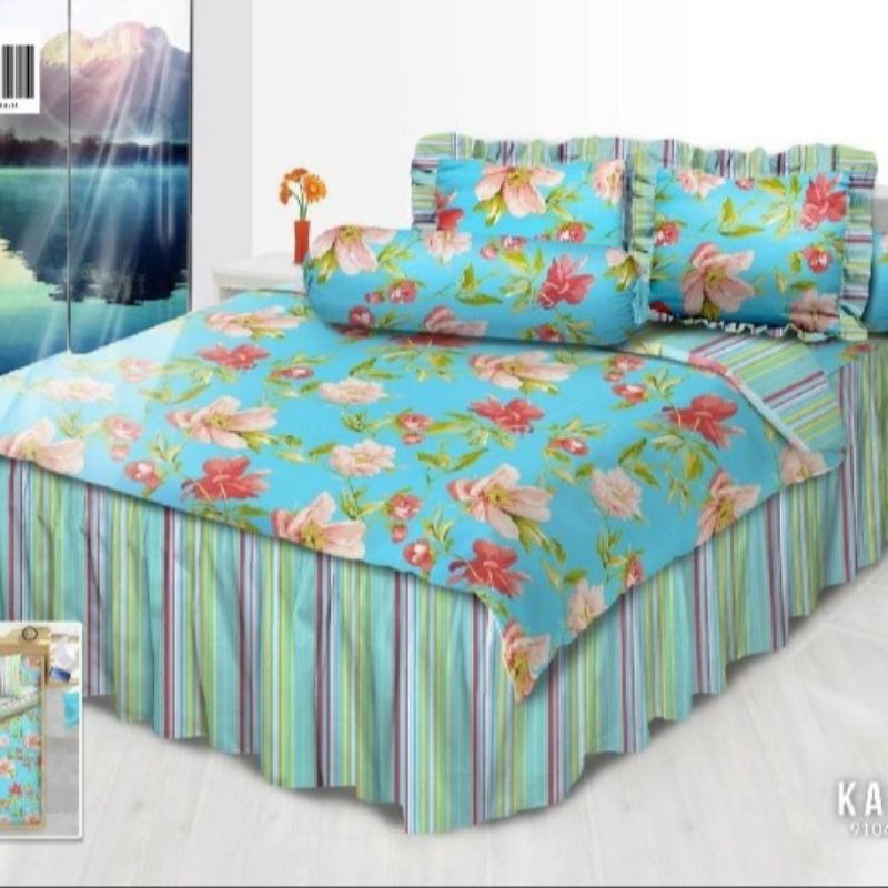 Sprei RBB(Rumbai Bantal Busa)My Love 180x200 Cm