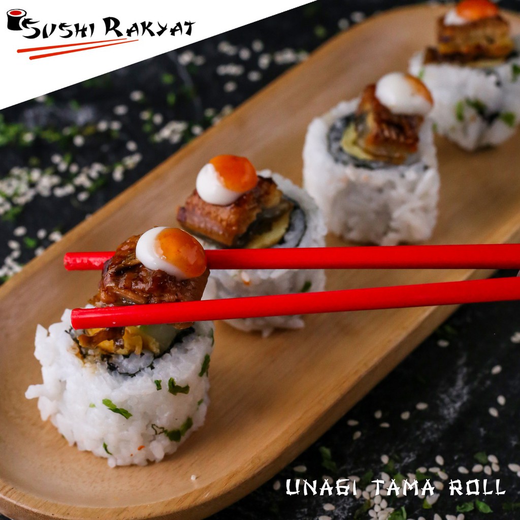 

SushiRakyat Unagitama Isi 4pcs/8pcs