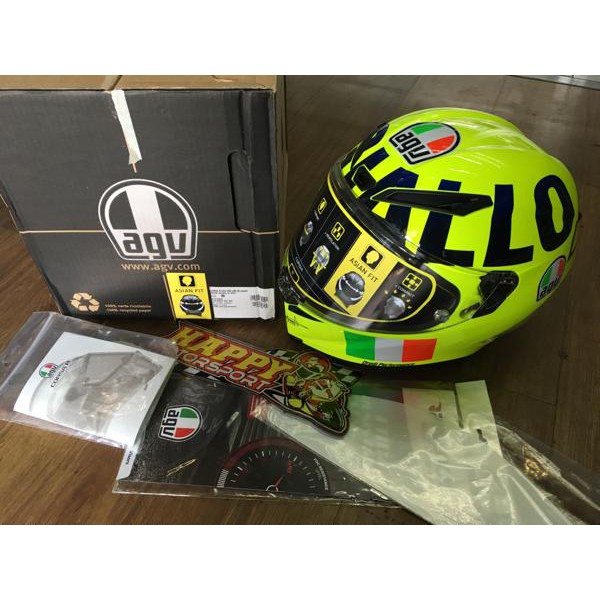 HELM AGV CORSA MUGELLO 2016 MADE IN ITALY SIZE M L XL